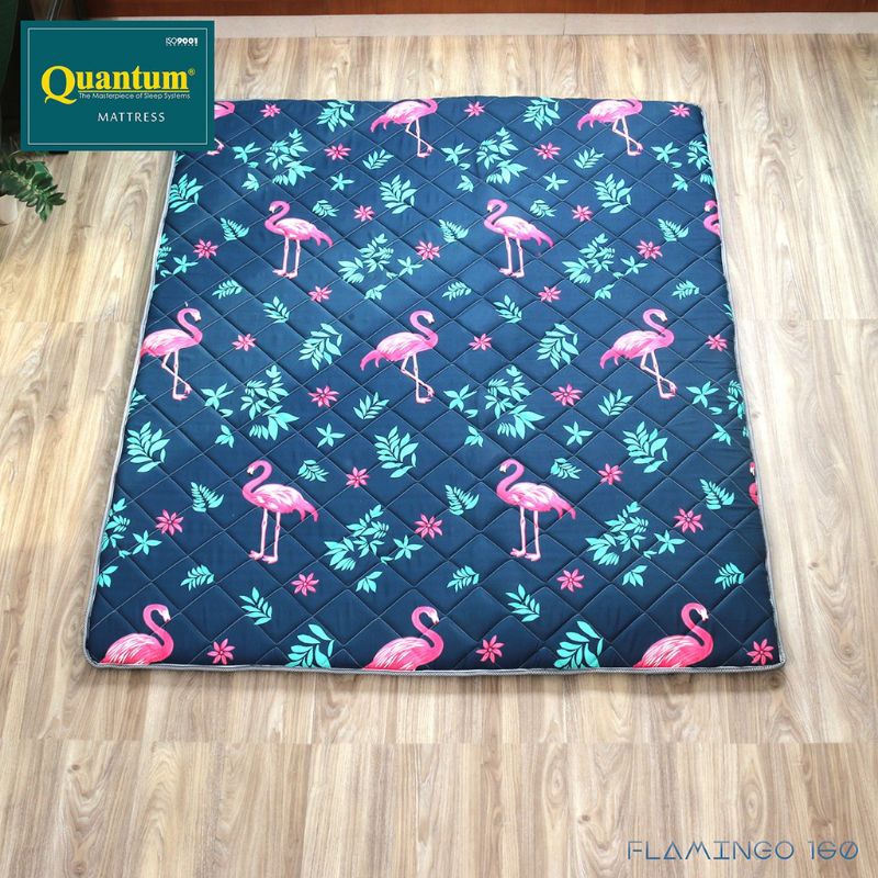 KASUR PIKNIK KASUR LIPAT QUANTUM FLAMINGO KASUR LANTAI KASUR MURAH KASUR GULUNG MATRAS BUSA LIPAT