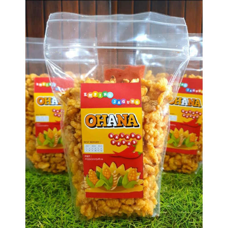 

Emping Jagung Marning Jagung Gurih Empuk Enak Balado Pedas Ayam Bawang 160gr