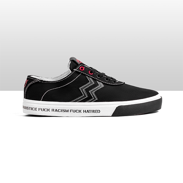 Geoff Max Official Vista Against Black White Sepatu Geoff Max Official Vista Against Black White Sepatu