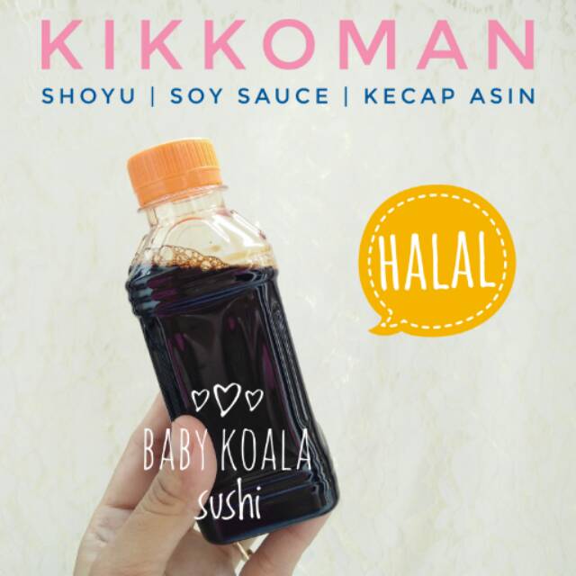 KIKKOMAN Shoyu Kecap Asin Jepang 250 ml Halal