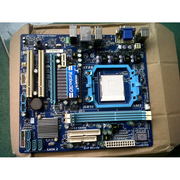 MOTHERBOARD AMD AM3 DDR3 GIGABYTE, ECS DLL