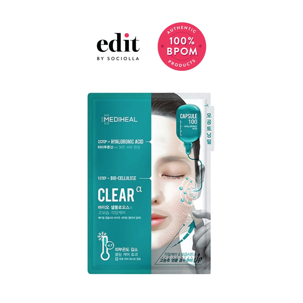 

Mediheal Capsule100 Bio SeconDerm Clear α Edit by Sociolla