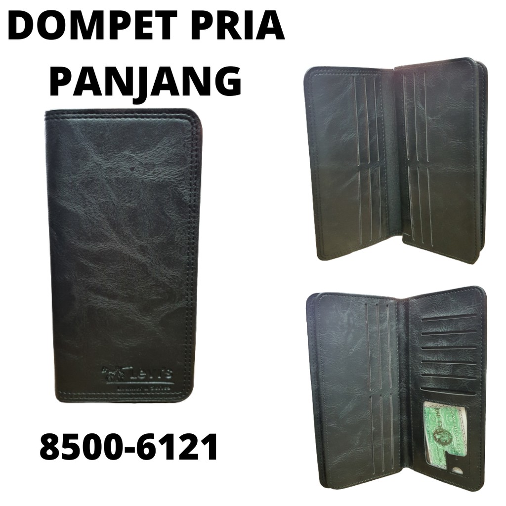 Dompet Pria Panjang Branded Tipis dan Original serta Murah | Dompet Cowo Panjang Kulit Import Murah|