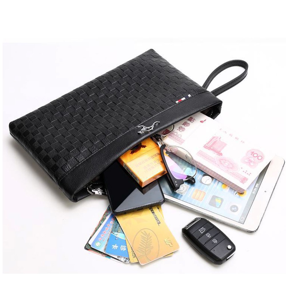 Kangaroo Business Clutch / Tas tangan Handbag Dompet Pria