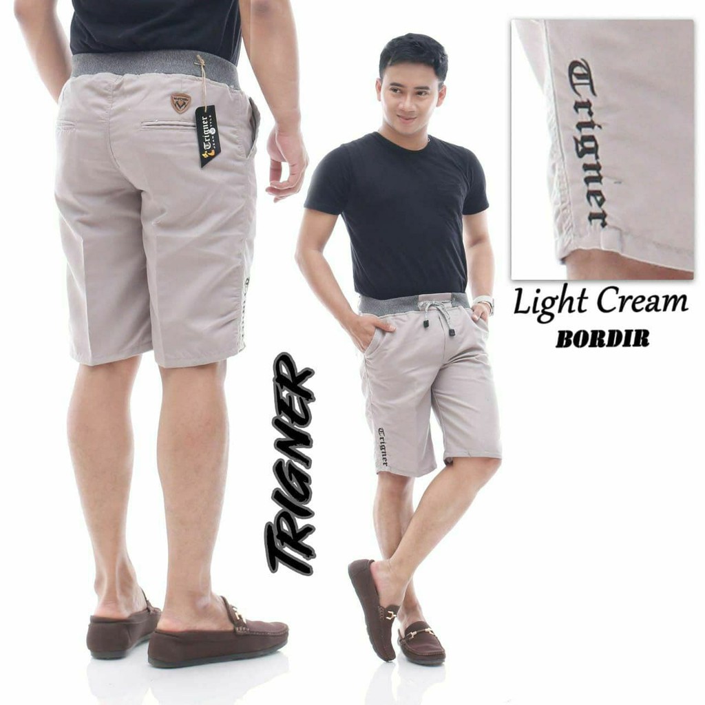 CELANA PENDEK CHINO | DISTRO |SURFING | JUMBO | PRIA BAHAN KATUN