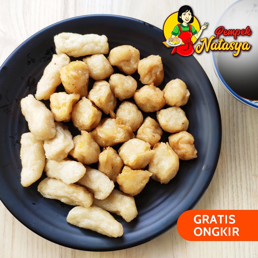 

Pempek Makan Bertiga - Pempek Natasya ( 60 pcs pempek kecil )