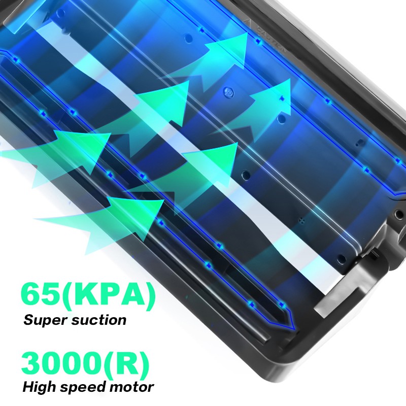 Bonkyo Portable Food Vacuum Sealer - VM2 Vakum Makanan Portable Untuk Makanan Basah dan Kering VM2