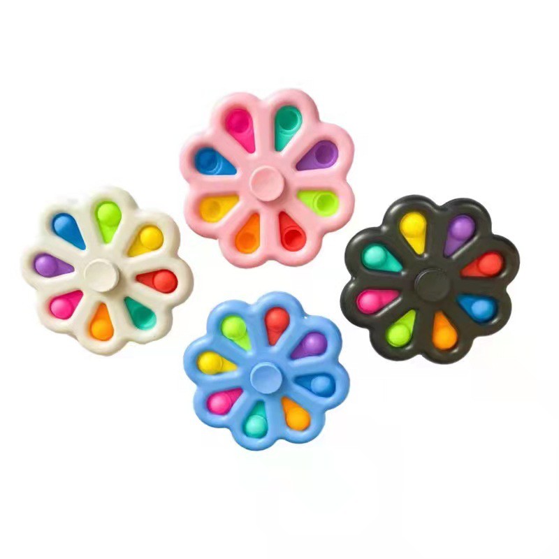 Ready pop it Bright Crown Mainan Fidget Push Pop It Bubble Stress Relief Kids Pop It Mainan Kekinian-6