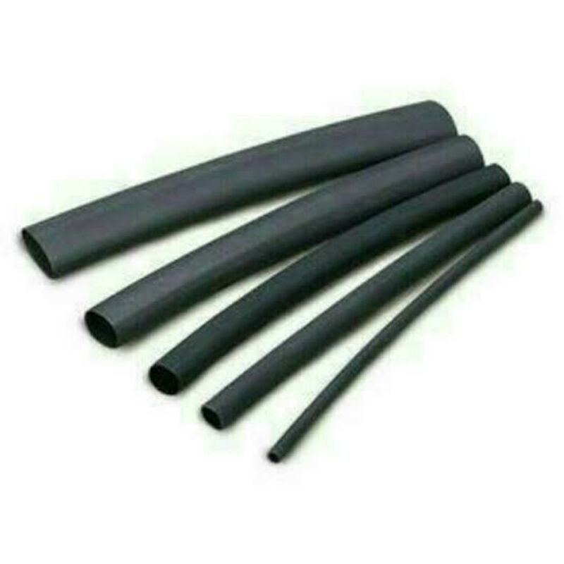 1 METER Selang Bakar / Selongsong Bakar / Heatshrink Tube 1mm 2mm 3mm 4mm 5mm 6mm 7mm 8mm 9mm 10mm