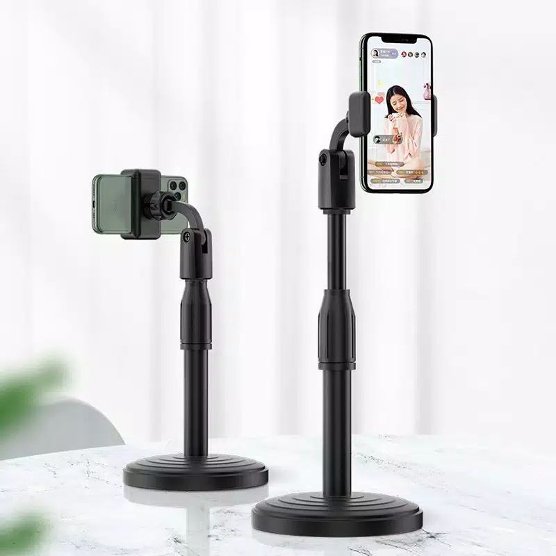 Holder HP Meja/Stand Foldable Phone Holder/360 Rotating Tongsis/ Stand HP