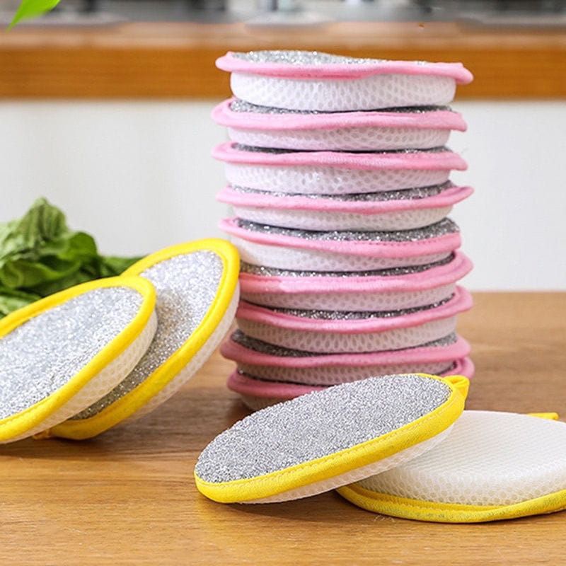 2 SISI  SPONGE BUSA SABUT CUCI PIRING 2 SISI SPONS CUCI PIRING - IDEAL / BUSA CUCI PIRING OVAL / SPONGE BUSA PIRING 2 SISI jkt