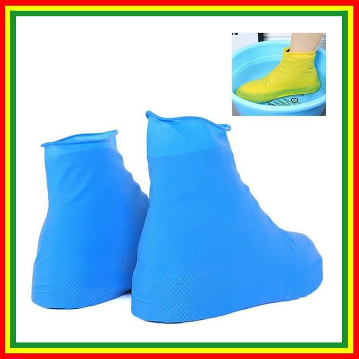 Jas Hujan Asv Karet Cover Hujan Sepatu Jas Hujan ~ Cover Pelindung Jas Hujan Sepatu Karet Anti Slip