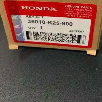 kunci kontak set + kunci jok Beat fi, beat new 2014-2016 K25