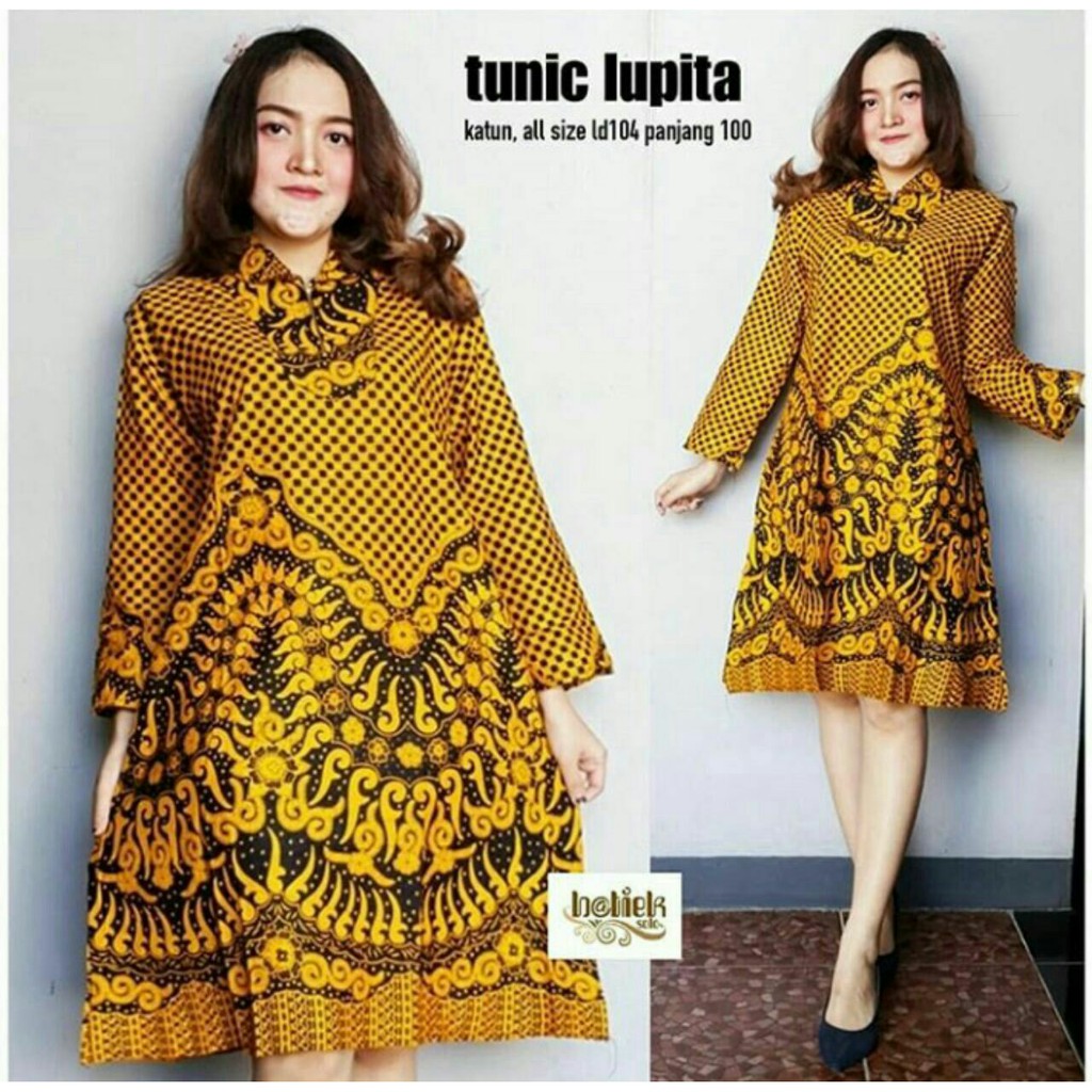 GROSIR BATIK TUNIC LUPITA