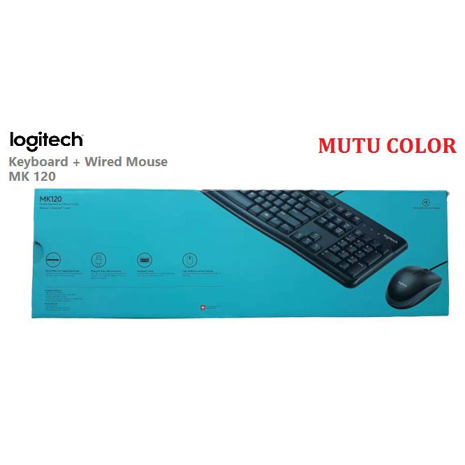 Logitech MK120 Keyboard Mouse Combo