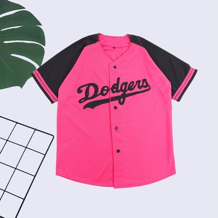kaos jersey DS Pink hitam Premium Unisex