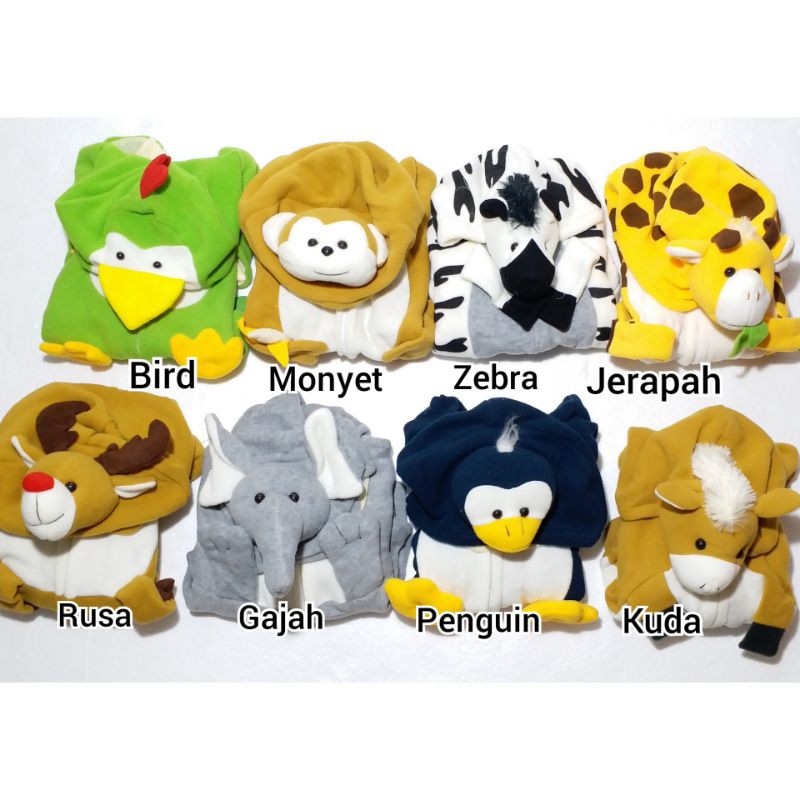 Pakaian Anak Import Jaket Karakter Hewan 6bln - 2th BajuAnakMall