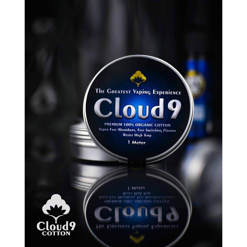 CLOUD9 COTTON KAPAS VAPE BY CLOUD 9 COTTON X VAPEZOO ORIGINAL