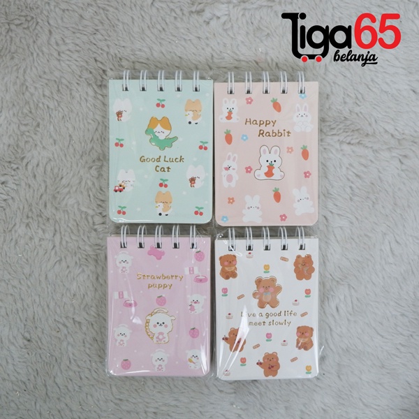 365 RING BOOK #40998 Note Book Fancy Karakter / Buku &amp; Alat Tulis