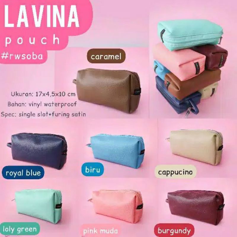 rumah warna pouch Lavina