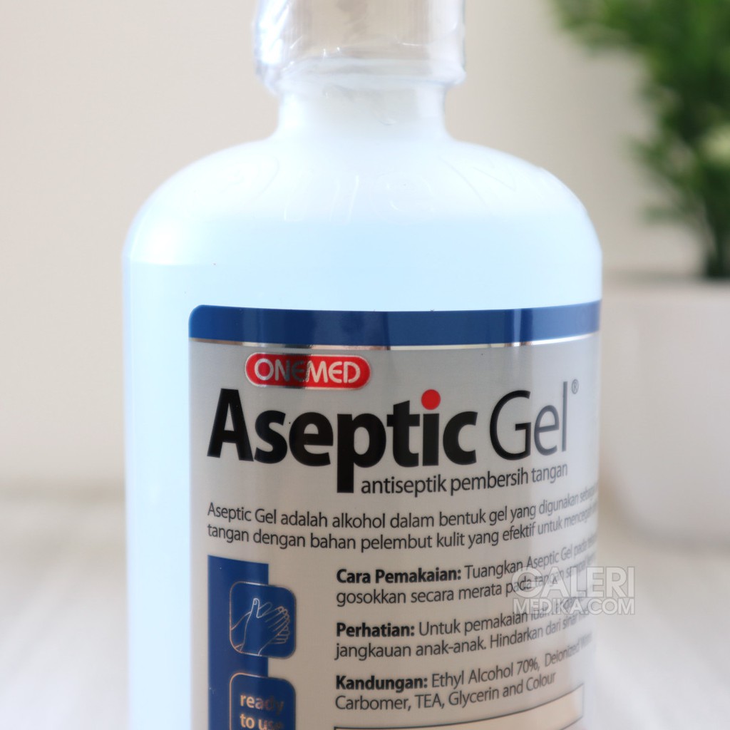 Aseptic Gel OneMed 500 ml + Dispenser / Hand Sanitizer Antiseptic Gel