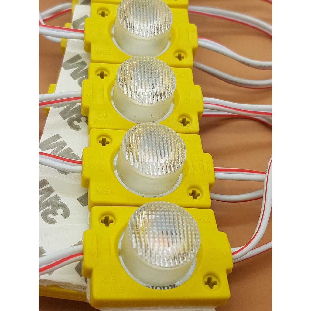 Cahaya KUNING 1.5w samsung new SMD 3030 injection led module