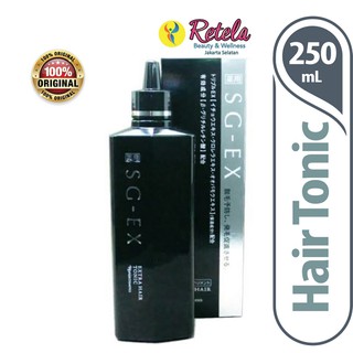 SG EX Extra Hair  Tonic  250 ml Penumbuh Rambut  Vitamin  