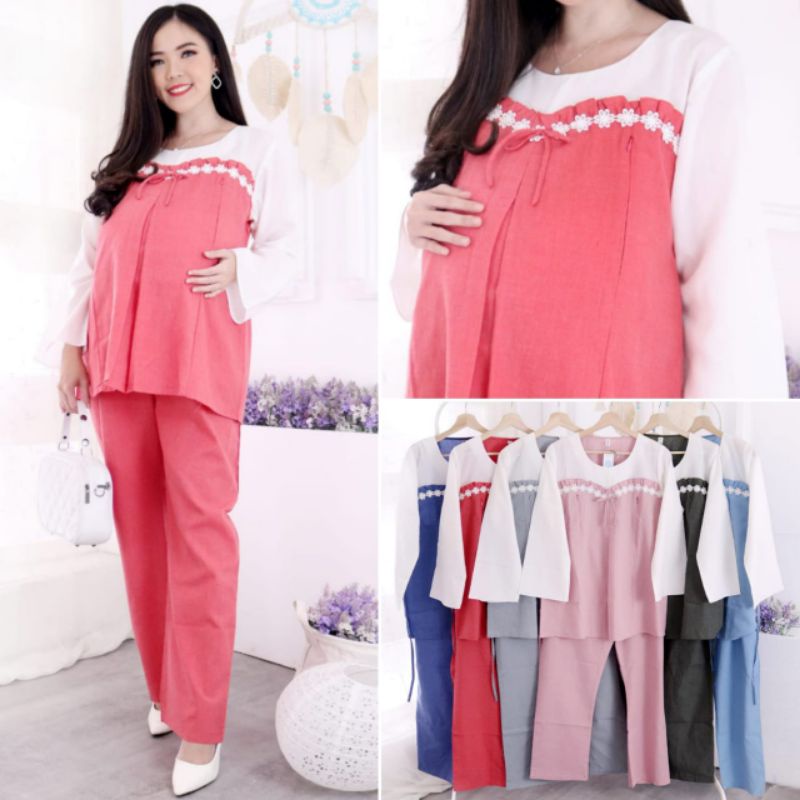 Baju Hamil Menyusui Fashion Cantika