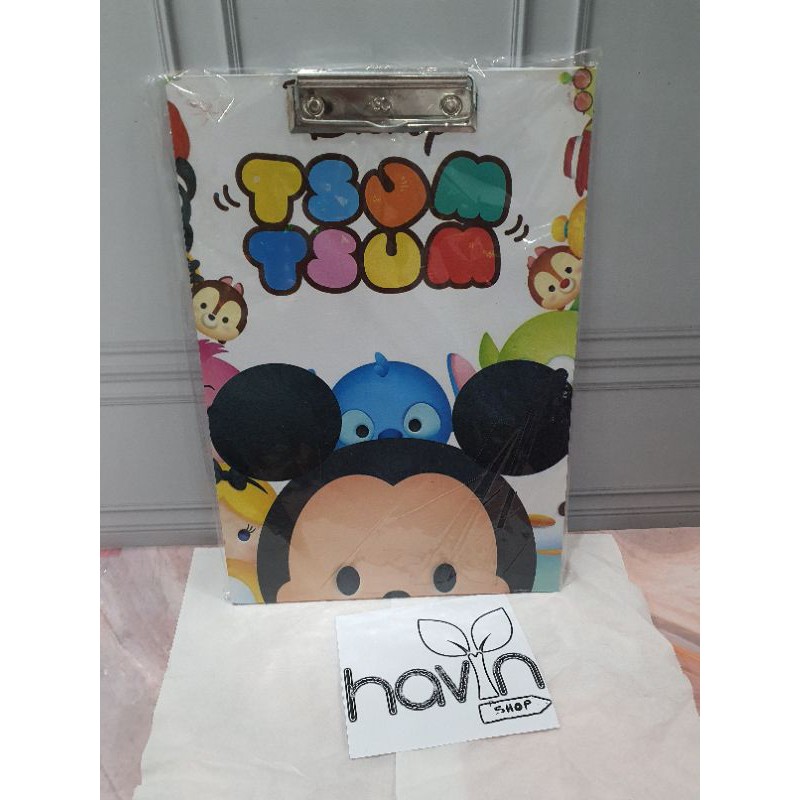 Papan Jalan/papan ujian/alas ujian/clip board/clipboard-Tsum-Tsum