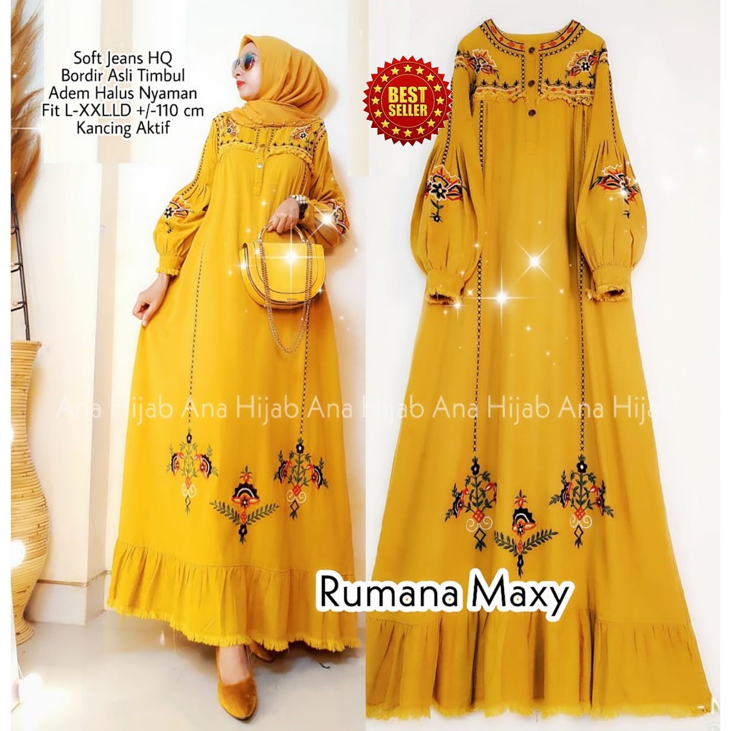 HOME DRESS JUMBO JEANS / RUMANA MAXY GBM