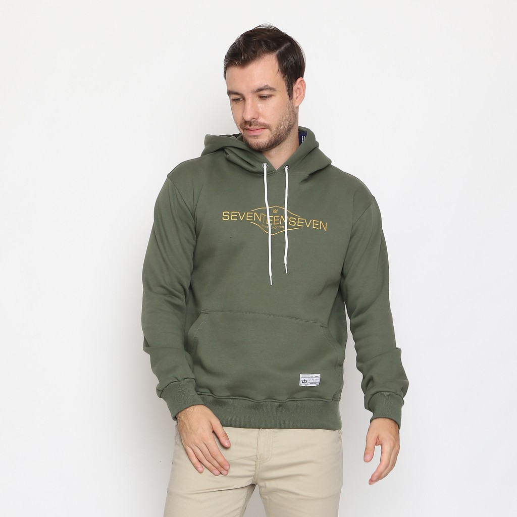 

17Seven Original Sweater Hoodie Jumper Sablon Pria 0129-ARMYCROWN