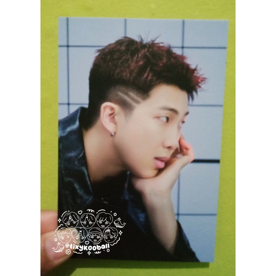 BTS PC POSTCARD RM NAMJOON COMPACT ALBUM PROOF