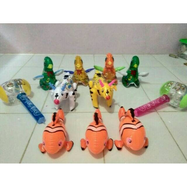 Balon Karet Berbagai Karakter Lucu