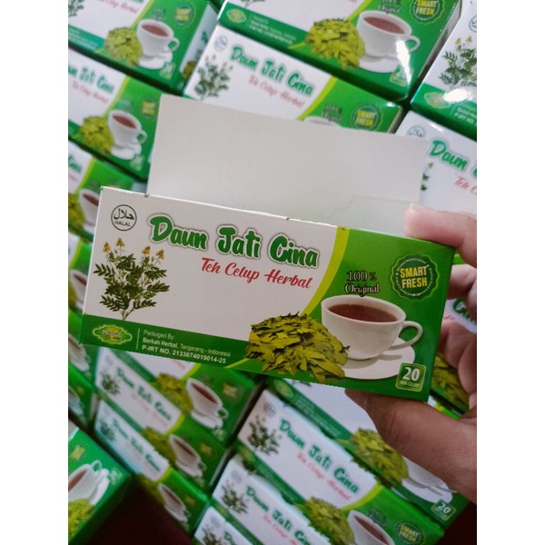 TEH DAUN JATI box PELANGSING - ORIGINAL BUANG LEMAK DAN KOLESTOROL