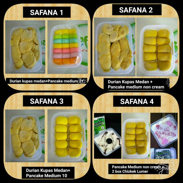 

Paket Combo Durian Kupas Medan