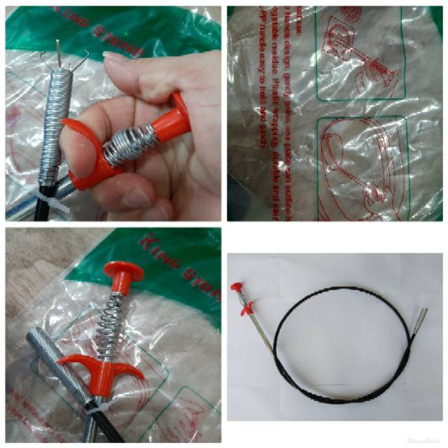 pipe cleaner manual / alat pembersih saluran air pipa mampet tersumbat