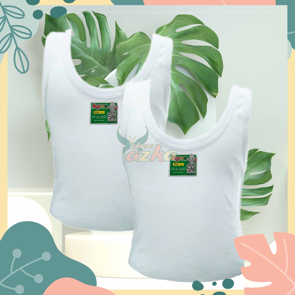 Singlet Merek Agree Kids SF019|Pakaian Dalam Anak Cowo Cewe|Singlet Anak