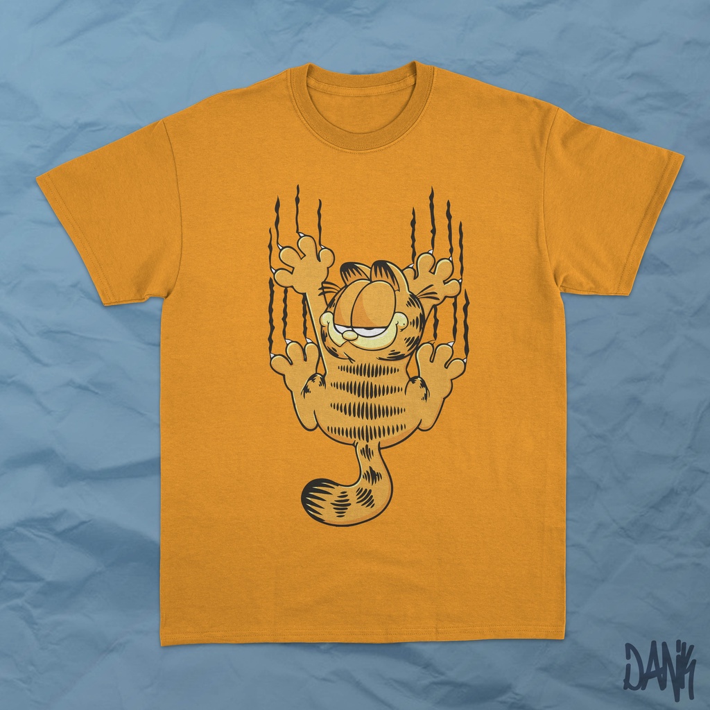 GARFIELD SCRATCH - DANK GARFIELD CARTOON TSHIRT