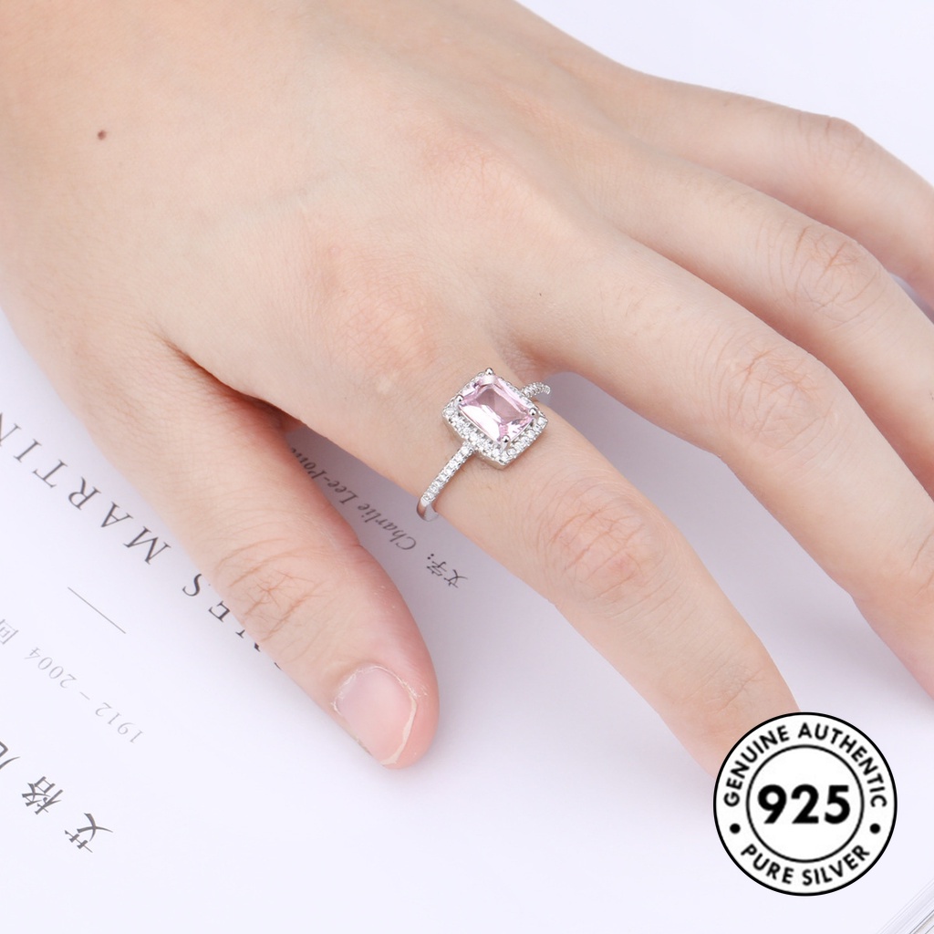 Cincin Sterling Silver 925 Gaya Klasik