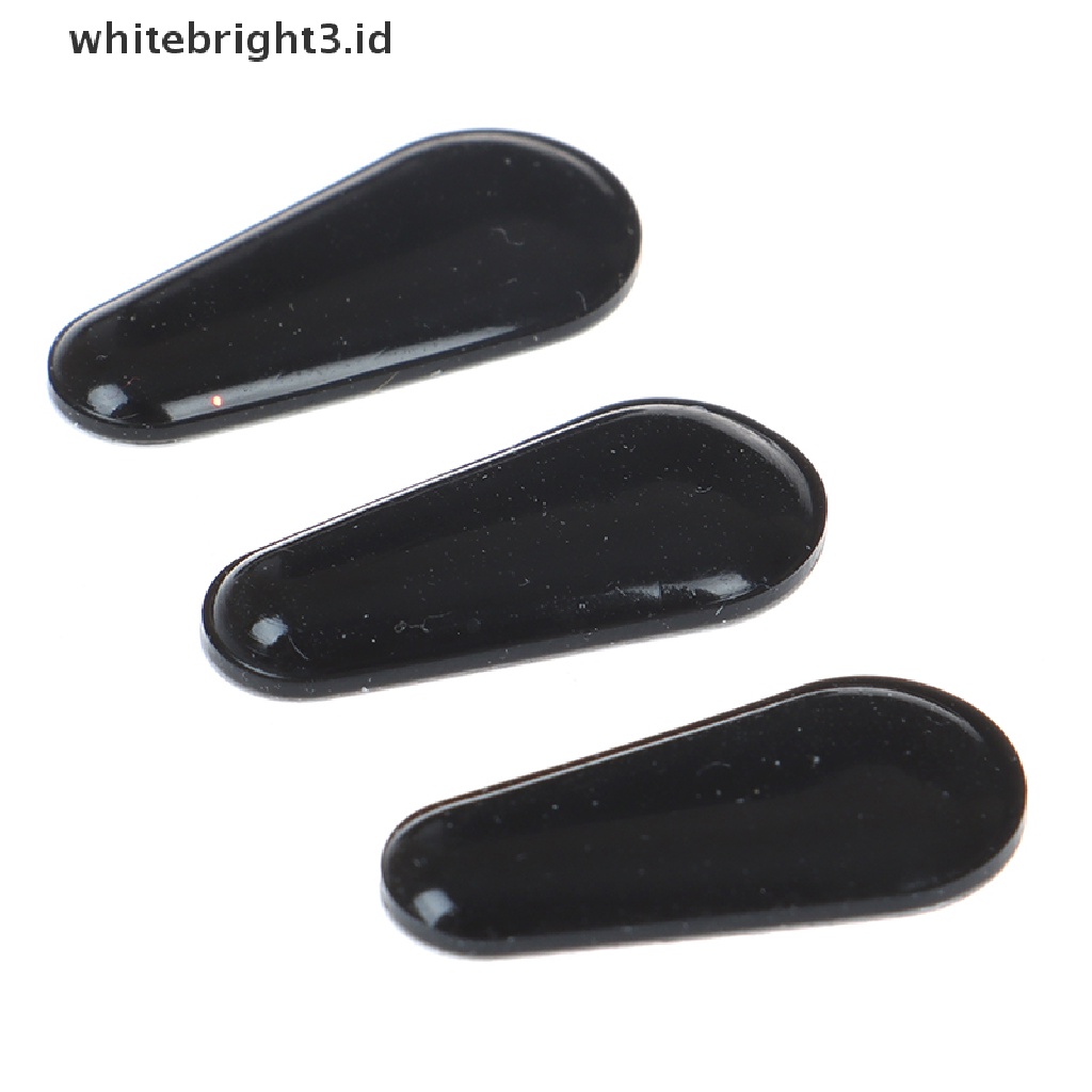 (whitebright3.id) 10 Pasang Bantalan Hidung Kacamata Bahan Silikon Anti Slip