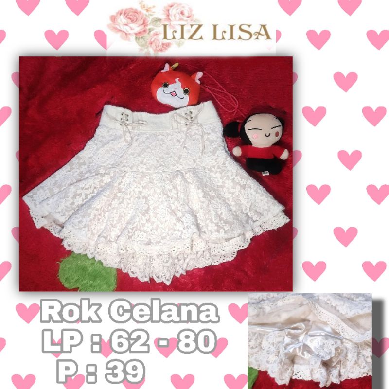 Rok celana / sukapan Liz Lisa