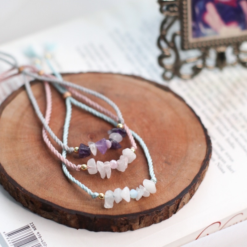 Kirk cracked stone bracelet /Gelang Minimalis / Gelang Tali / Gelang etnik / Gelang Simple / Gelang 