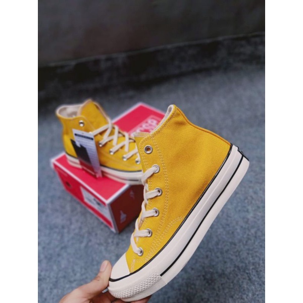 CONVERSE CT 70's high YELLOW GLOSSY (KINCLONG) IMPORT MADE IN VIETNAM