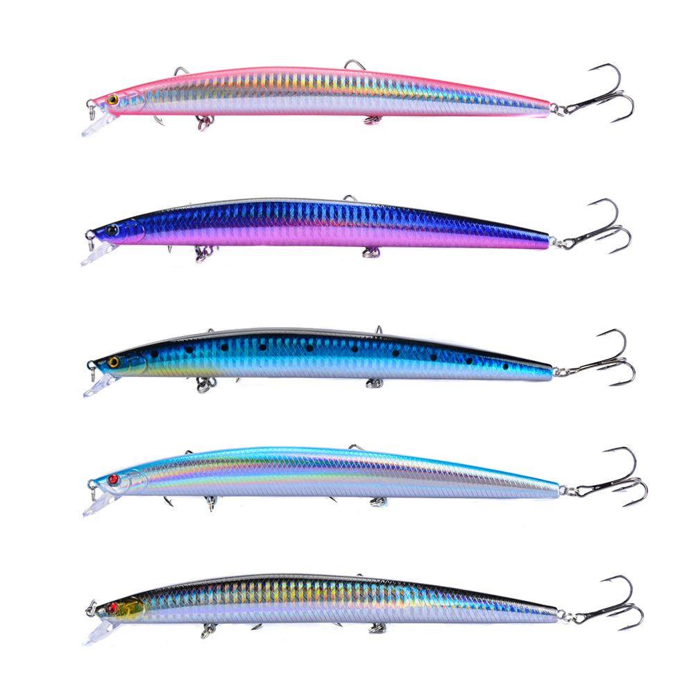 TOP Umpan Pancing 18cm /24g Artificial Bass Lures Ikan Kecil Besar Lure