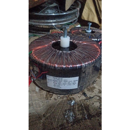trafo toroid donat 40a ct65v..55v murni