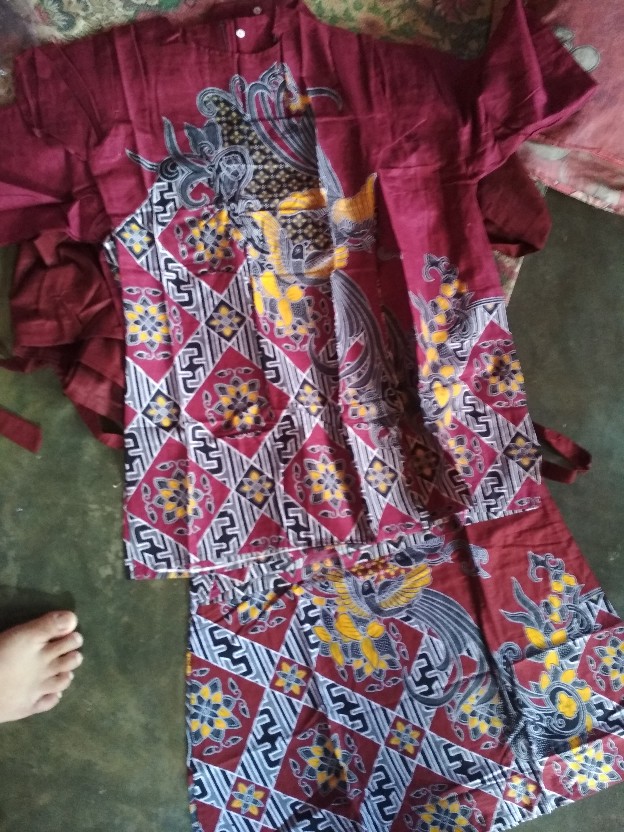 Bisa Pisah Batik Couple Keluarga Sania Ruffle Ori Ndoro Jowi Termurah Di Shopee