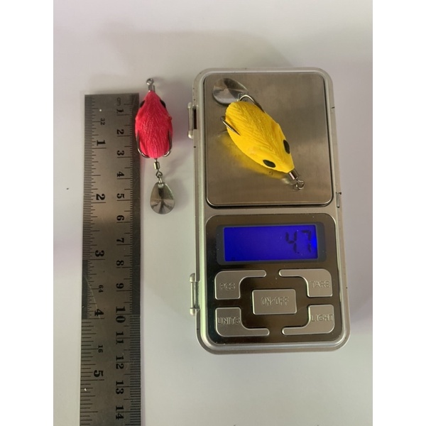 Soft Frog curut 3D 3,3cm Kemasan mika label-1