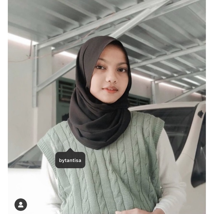 Vest Rajut Delmi | Rompi Rajut V Neck-5