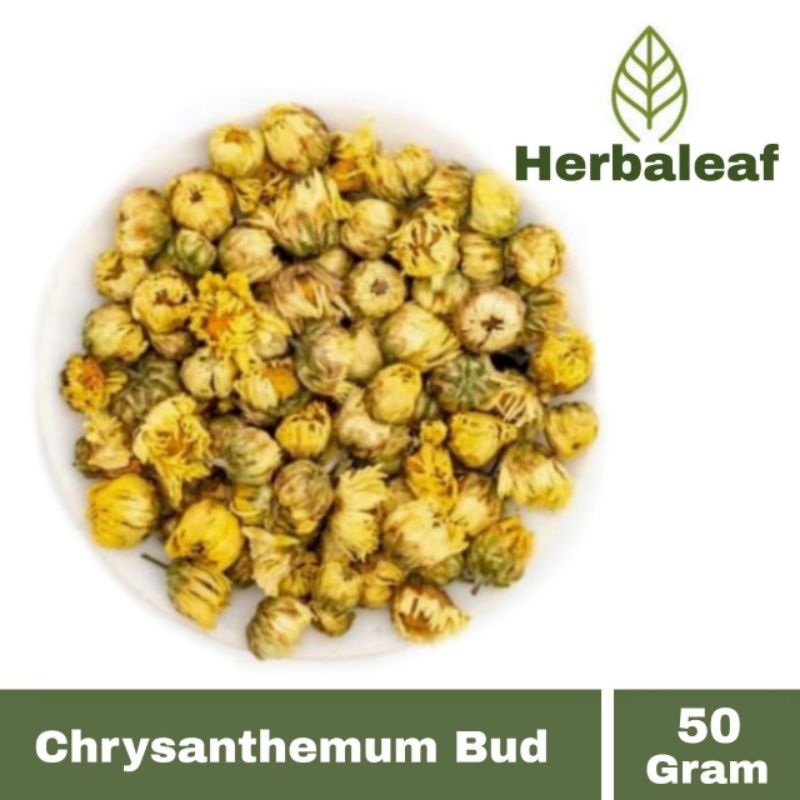 

Teh bunga krisan - Bunga krisan Baby - Bunga krisan kuncup - chrysanthemum bud - per 50 gram