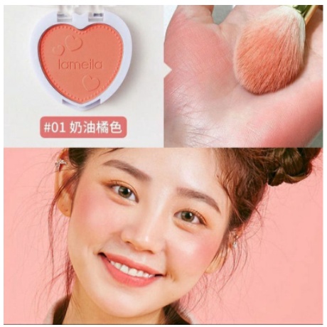 LAMEILA Blush on 4 Colours Love Palette Blusher HK 5107